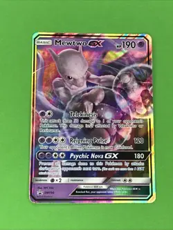 Pokemon TCG Mewtwo GX SM196 - Image 1