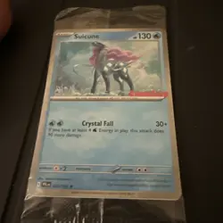 Suicune GameStop Sealed Promo 26/94 Pokemon TCG Mega Evolution Phantasmal Flames - Image 1