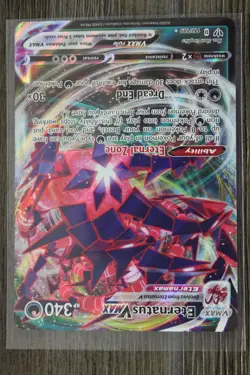 Pokemon TCG Eternatus VMAX 117/189 Swsh03: Darkness Ablaze Holo Near Mint Full - Image 2