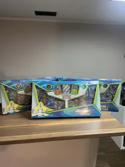 3 X Pokemon Jirachi GX Collection Box LOT TCG 30 Packs SEALED Evolutions & S&M - Image 1