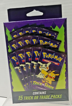 2025 Pokemon TCG TRICK OR TRADE BOOSTER BUNDLE New Sealed Halloween 15 Packs - Image 1