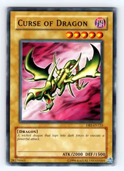 Yugioh Curse of Dragon DB1-EN123 Common - NM ?? - Image 1