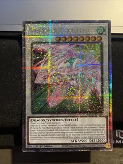 Yu-Gi-Oh! Accel Synchro Stardust Dragon #MP24-EN030 Quarter Century SR 1st (NM) - Image 1