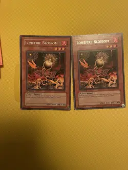 2x Lonefire Blossom 1st Edition PTDN-EN088 YuGiOh Phantom Darkness LP - Image 1