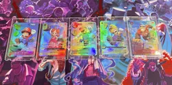 Limited Mario / One Piece Japanese Serialzed Custom Cards - Image 1