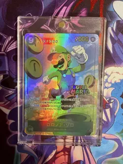 Limited Mario / One Piece Japanese Serialzed Custom Cards - Image 5