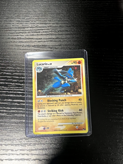 Lucario 2/17 Rare Holofoil POP Series 8 Pokemon Card 2008 - MP - Image 1