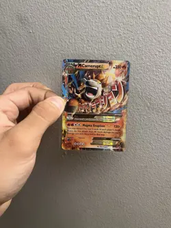 Pokemon TCG M Camerupt EX XY198 Black Star Promo Card - Image 1
