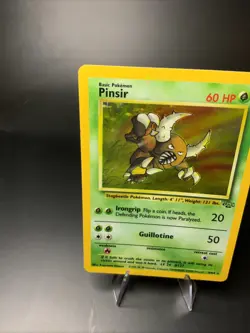 Pinsir Jungle 9/64 Holo Unlimited Holo Rare NM-LP Vintage Pokemon Card TCG WOTC - Image 5
