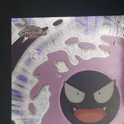 Gastly #92 - Topps Chrome TV Animation Edition - POKEMON CARD Series 2 - NM/LP - Image 2