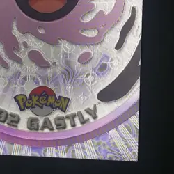 Gastly #92 - Topps Chrome TV Animation Edition - POKEMON CARD Series 2 - NM/LP - Image 4