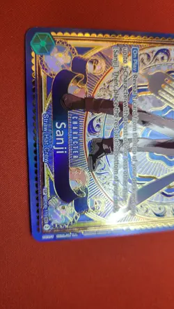 Sanji SEC OP06-119 SP Parallel A Fist of Divine Speed ONE PIECE Card English NM - Image 2