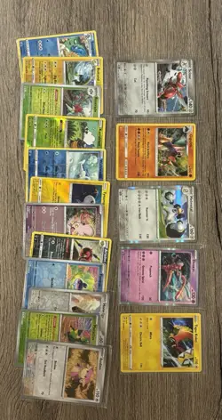 Pokemon TCG 250-Card Bulk Lot - 10 Rares, 20 RH, 5 Holos - English NM - Image 2