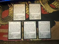 Mtg Magic Portal Starter Deck Token Deck Building Card Lot - Image 1