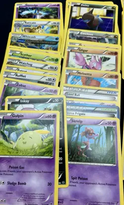 POKEMON Random Estate Bundle 2012-15-16 Mostly Few Holos 62 Cards VG Condition - Image 5
