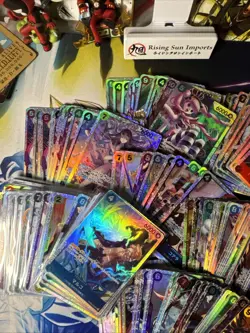 One Piece TCG Japanese Super Rare SR 120+ Card Lot OP13 OP14 EB03 + Holo Dons - Image 3