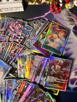 One Piece TCG Japanese Super Rare SR 120+ Card Lot OP13 OP14 EB03 + Holo Dons - Image 4