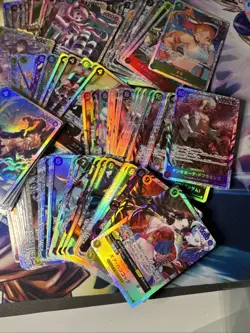 One Piece TCG Japanese Super Rare SR 120+ Card Lot OP13 OP14 EB03 + Holo Dons - Image 5