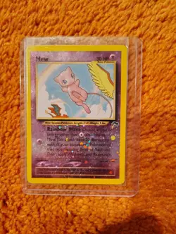 Pokemon Mew Southern Islands Reverse Holo Card 1/18 - Image 1