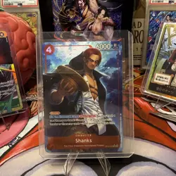 One Piece Cards Game - Shanks (Alt Art) OP12-008 R Legacy of the Master English - Image 1
