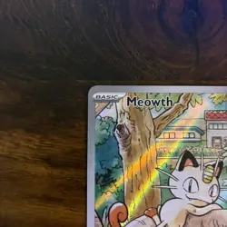 Meowth 106/094 IR Phantasmal Flames - Holo Rare Pokemon Card - Near Mint - TCG - Image 4