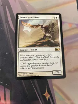 MTG - BONESCYTHE SLIVER - RARE - M14 - LP - Image 1