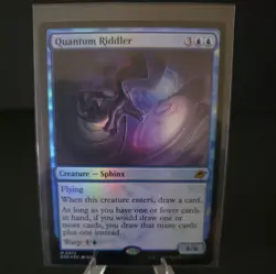 Magic The Gathering Quantum Riddler Edge of Eternities Foil - Image 1
