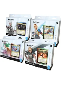 Magic The Gathering Final Fantasy Collector's Edition Commander Deck Set Bundle - Image 1