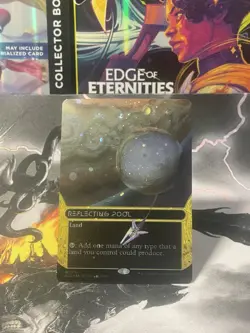 Reflecting Pool (0126) (Borderless) (Galaxy Foil) Edge of Eternities Foil - Image 1