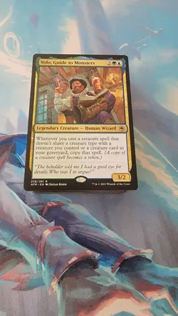 Volo Guide to Monsters Custom Commander Deck MTG Near Mint - Image 1