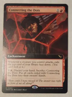 MTG Magic [x1] Connecting the Dots [x1] Borderless Extended Murders Karlov M/NM - Image 1