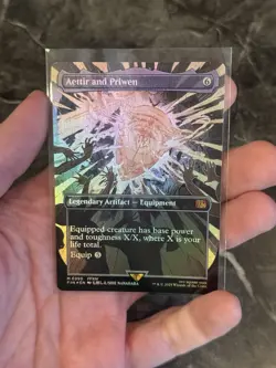 Aettir and Priwen (Borderless) Final Fantasy Foil - Image 1