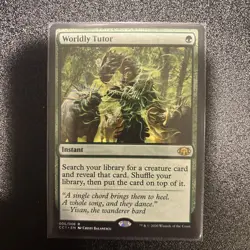 Worldly Tutor - Commander Collection: Green - Rare - NM Mtg - Image 1