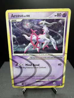 Pokemon TCG Platinum Arceus AR7 Holo Rare HP/DAMAGED - Image 1