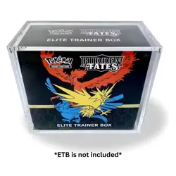 Acrylic Display Case with Magnetic Lid Box for Pokemon ETB Elite Trainer Box - Image 1