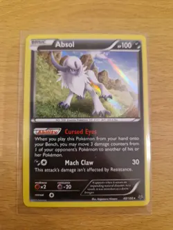 Pokemon TCG Absol Roaring Skies 40/108 Holo Rare - Image 1