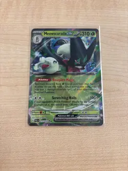 Pokemon TCG Paldea Evolved Meowscarada Ex 015/193 - Image 1