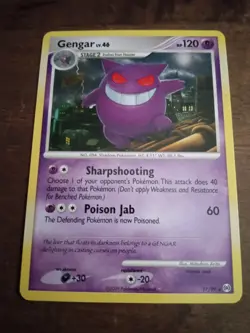 Pokemon TCG Arceus #17/99 Gengar (17)LP Non Holo - Image 1