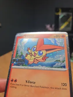 Victini - 012/086 - Black Bolt - Cosmos Holo STAMPED Promo | Pokemon - Image 2