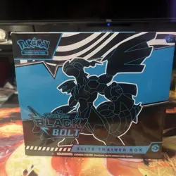 Pokemon TCG: Black Bolt - Elite Trainer Box (ETB)- New/Factory Sealed - Image 1