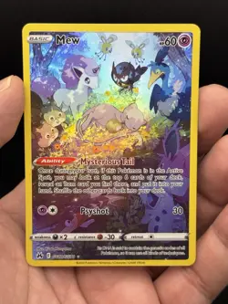 Mew GG10/GG70 Crown Zenith: Galarian Gallery Holo Pokemon TCG - Image 3