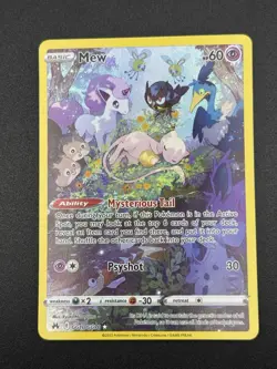 Mew GG10/GG70 Crown Zenith: Galarian Gallery Holo Pokemon TCG - Image 4