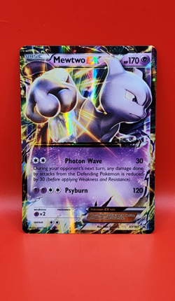 Mewtwo EX XY183 [US SELLER} XY Holo Black Star Promo - Pokemon TCG - Image 1