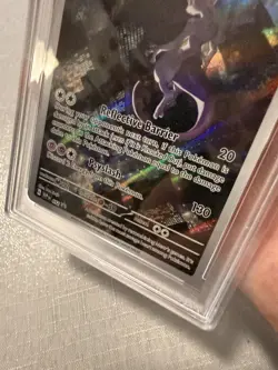 2023 POKEMON SVP EN-SV BLACK STAR PROMO 151 ULTRA-PREM COLL #052 MEWTWO PSA 9 - Image 5