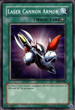 Laser Cannon Armor - LOB-E069 - LP - YuGiOh - Image 1
