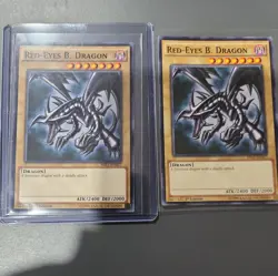 2x Yugioh Red-Eyes B. Dragon - MIL1-EN027 - Common - 1st Edition LP - Image 1