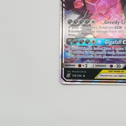 Pokemon Mega Sableye Tyranitar Tag Team GX 126/236 Holo Card Unified Minds - NM - Image 5