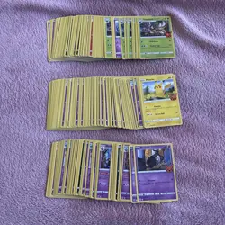 Large Bundle of Pokemon Halloween Trick or Trade Cards - Image 1