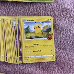 Large Bundle of Pokemon Halloween Trick or Trade Cards - Image 2
