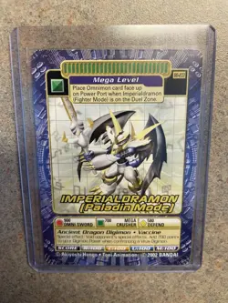 VINTAGE 2002 Non-Holo Imperialdramon (Paladin Mode) BO-233 Digimon Card NM - Image 1